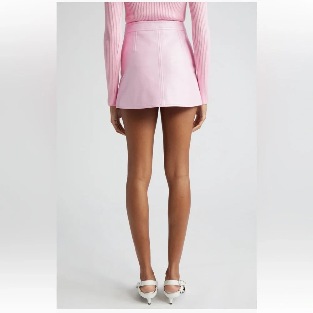 COURREGES Pink Mini Skirt Size 34 - Picture 2 of 3